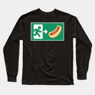 Hot Dog Day Exit Long Sleeve T-Shirt